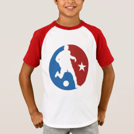 サッカー選手カスタムのシャツとジャケット Tシャツ