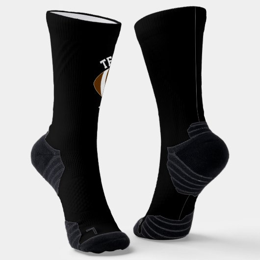 サッカー選手カスタムチームと選手の名前スポーツ ソックス (傾斜あり)