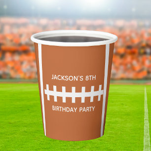 サッカー選手カッコいいのカスタム誕生会 紙コップ