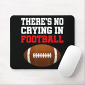サッカー選手カッコいいのコーチFに泣き叫びなし マウスパッド (マウス)