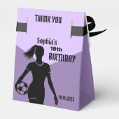 サッカー選手ガールサッカーガールチーム フェイバーボックス (裏面サイド)