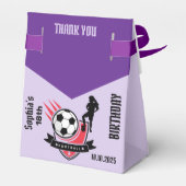 サッカー選手ガールサッカーガールチーム フェイバーボックス (裏面サイド)