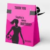 サッカー選手ガールサッカーガールチーム フェイバーボックス (裏面サイド)