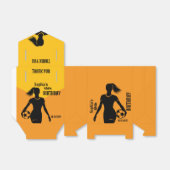 サッカー選手ガールサッカーガールチーム フェイバーボックス (折り畳みなし)