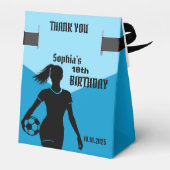 サッカー選手ガールサッカーガールチーム フェイバーボックス (裏面サイド)