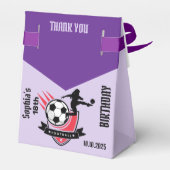 サッカー選手ガールサッカーガールチーム フェイバーボックス (裏面サイド)
