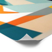 サッカー選手キュービストポスター ポスター (角)