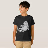 サッカー選手サッカーの封印 Tシャツ (正面フル)