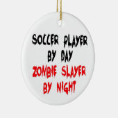 サッカー選手ゾンビ層 セラミックオーナメント (右)