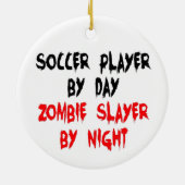 サッカー選手ゾンビ層 セラミックオーナメント (裏面)