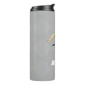 サッカー選手パーソナライズされたモダンスタイリッシュトレンディー タンブラー (回転左)