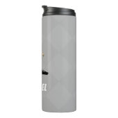 サッカー選手パーソナライズされたモダンスタイリッシュトレンディー タンブラー (回転右)