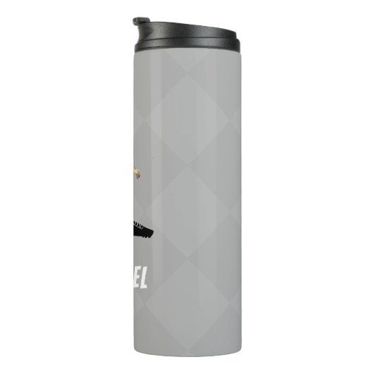 サッカー選手パーソナライズされたモダンスタイリッシュトレンディー タンブラー (回転右)