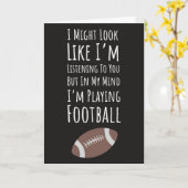 サッカー選手ファン用秋カードタイポグラフィ カード (黄色い花)