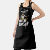 サッカー選手ブラックでの試合 エプロン (インサイチュ)