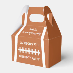 サッカー選手ボールカスタムスポーツ誕生日パーティー フェイバーボックス