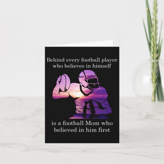 サッカー選手信じの背後にはFoがある カード (正面)