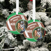 サッカー選手名 ナンバー フォト 記念品 オーナメント