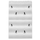 サッカー選手独身ののページ小さいカレンダー，白 カレンダー (カバー)