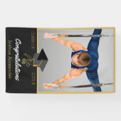 サッカー選手祝賀院生の写真 横断幕 (横)