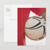 サッカー選手5 ポストカード (正面/裏面)