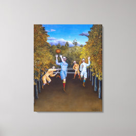 サッカー選手 |アンリ・ルソー | キャンバスプリント