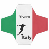 サッカー選手、イタリアのカスタマイズ可能 サッカーボール (フラット)