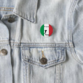 サッカー選手、イタリアのカスタマイズ可能 缶バッジ (インサイチュ)