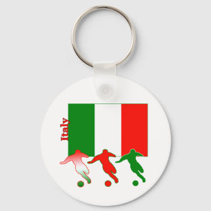 サッカー選手 – イタリア キーホルダー