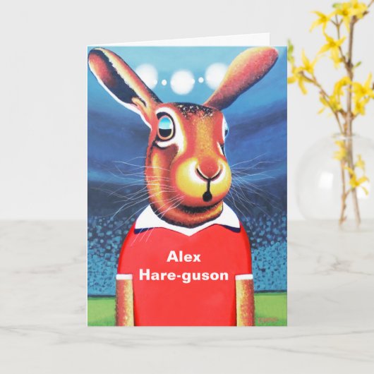 サッカー選手 カード (黄色い花)