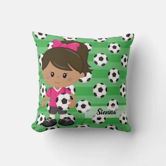 サッカー選手 クッション (正面)