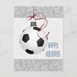 サッカー選手 クリスマスカード シーズンポストカード