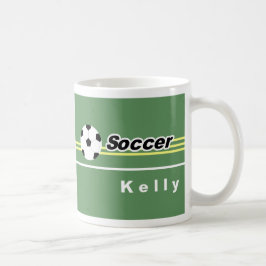 サッカー選手 コーヒーマグカップ