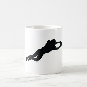 サッカー選手 コーヒーマグカップ