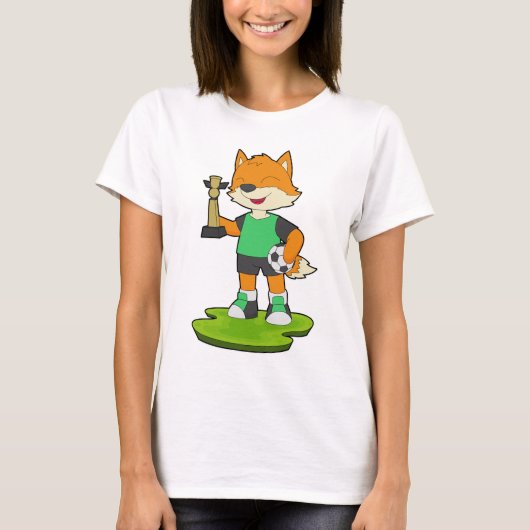 サッカー選手 サッカー スポーツ Tシャツ (正面)