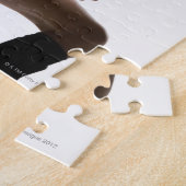 サッカー選手 ジグソーパズル (側面)