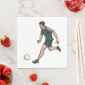 サッカー選手 スタンダードランチョンナプキン (インサイチュ)