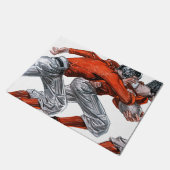 サッカー選手 ドアマット (アングル)