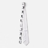 サッカー選手 ネクタイ (裏面)