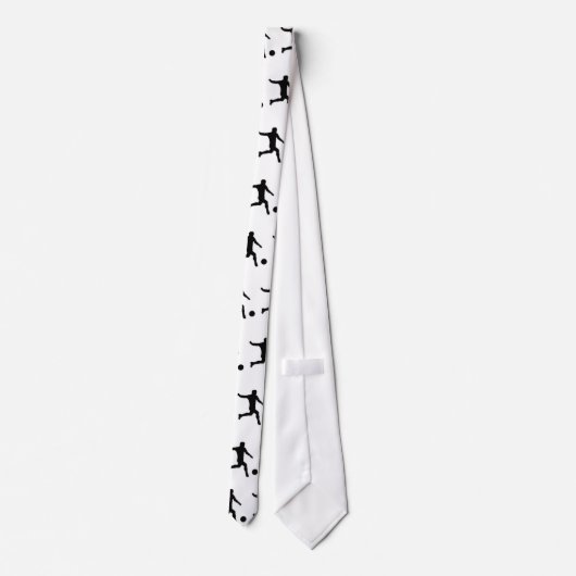 サッカー選手 ネクタイ (裏面)