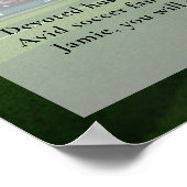 サッカー選手 ファン 生活 祝賀 写真 葬儀 ポスター (角)