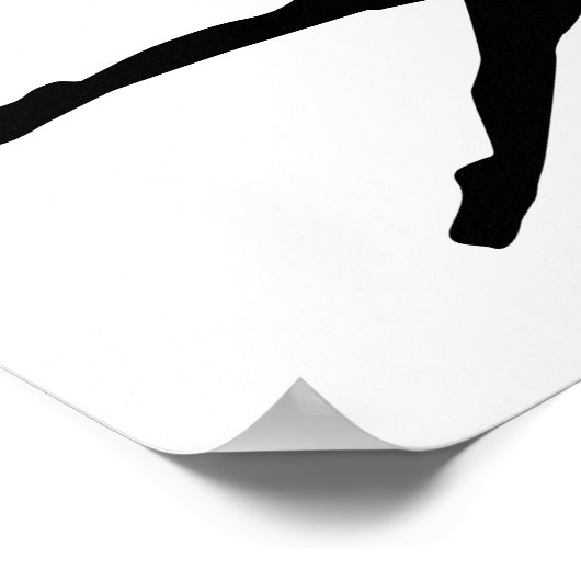 サッカー選手 ポスター (角)