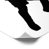 サッカー選手 ポスター (角)