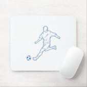 サッカー選手 マウスパッド (マウス)
