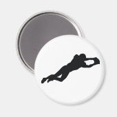 サッカー選手 マグネット (正面/裏面)