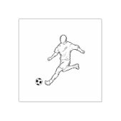 サッカー選手 ラバースタンプ (インプリント)