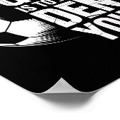 サッカー選手 私のゴールはあなたのゴールを否定すること キーパー人生 ポスター (角)