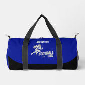 サッカー選手、誕生日ギフト、サッカーチーム ダッフルバッグ (正面)