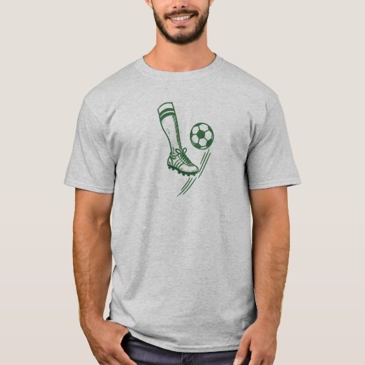 サッカー選手 Tシャツ (正面)
