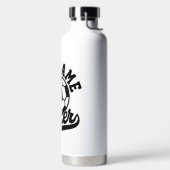 サッカー選手ADD NAMEサッカーチームパーソナライズされた ウォーターボトル (左面)